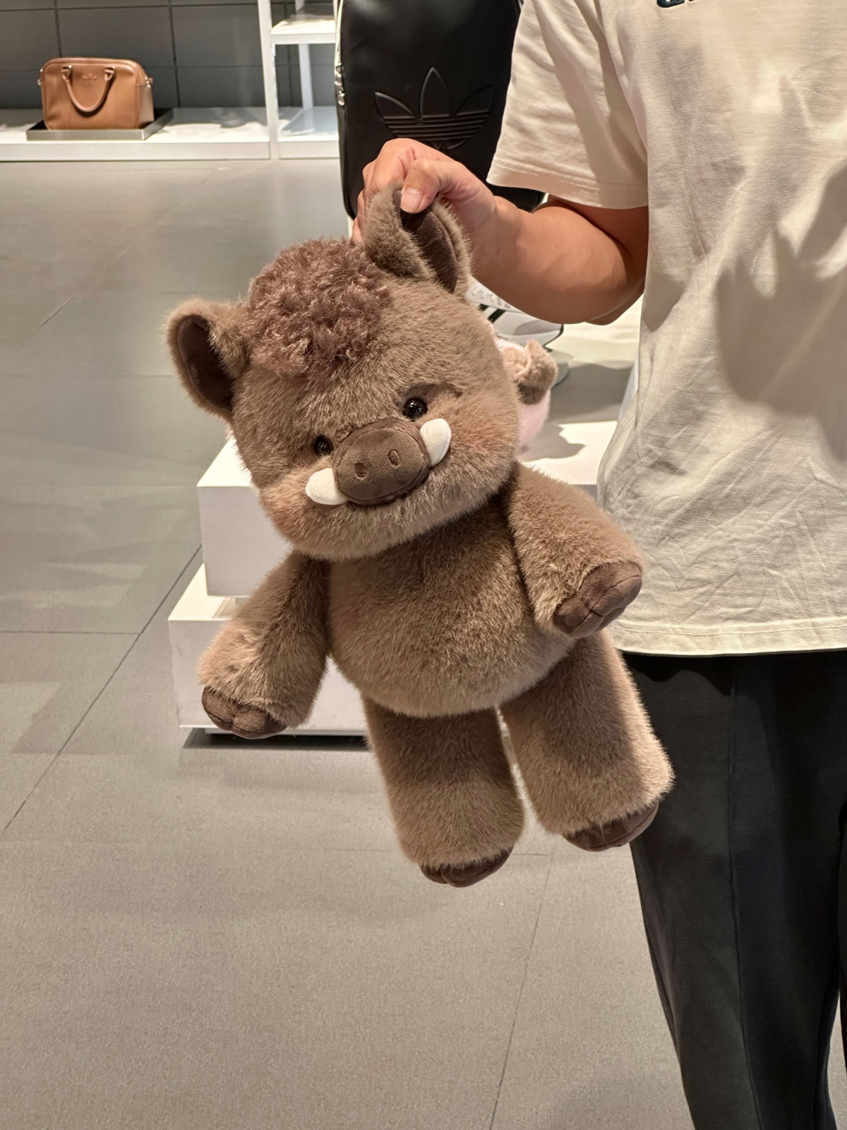 Running Wild Boar Stuffed Animal