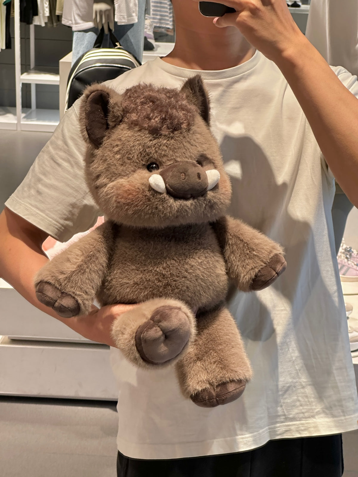 Running Wild Boar Stuffed Animal