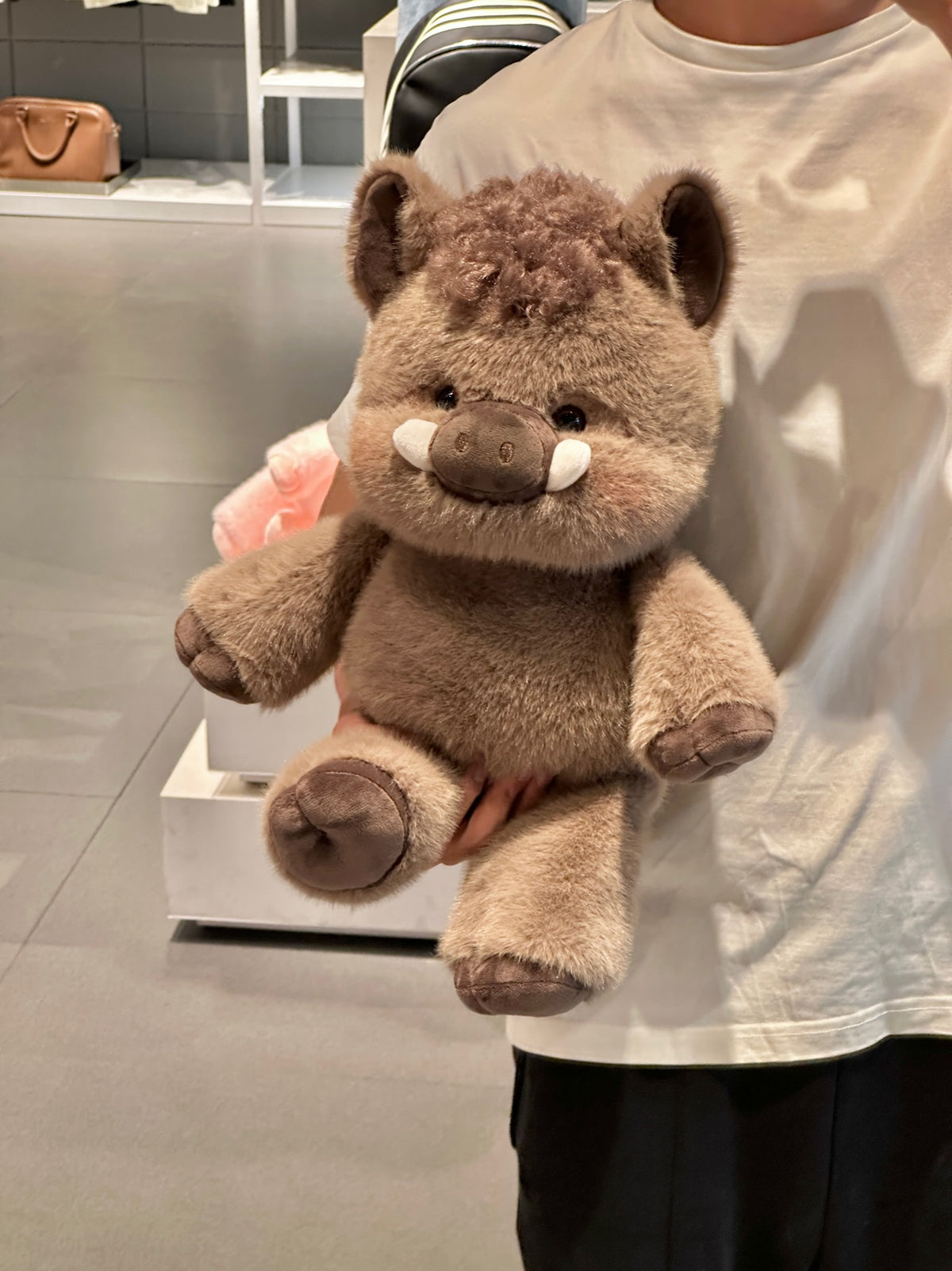 Running Wild Boar Stuffed Animal