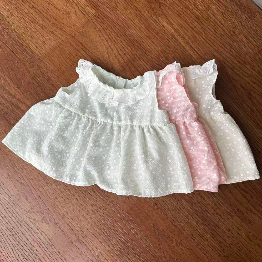 Cottagecore Floral Gingham Plushie Dress (Dress Only)