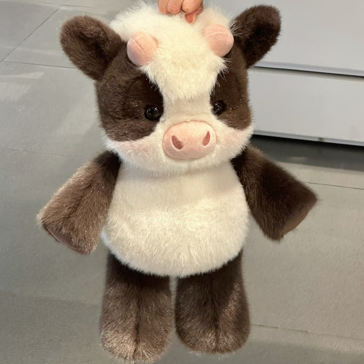 Running Scottish Highland Cow Stuffed Animal