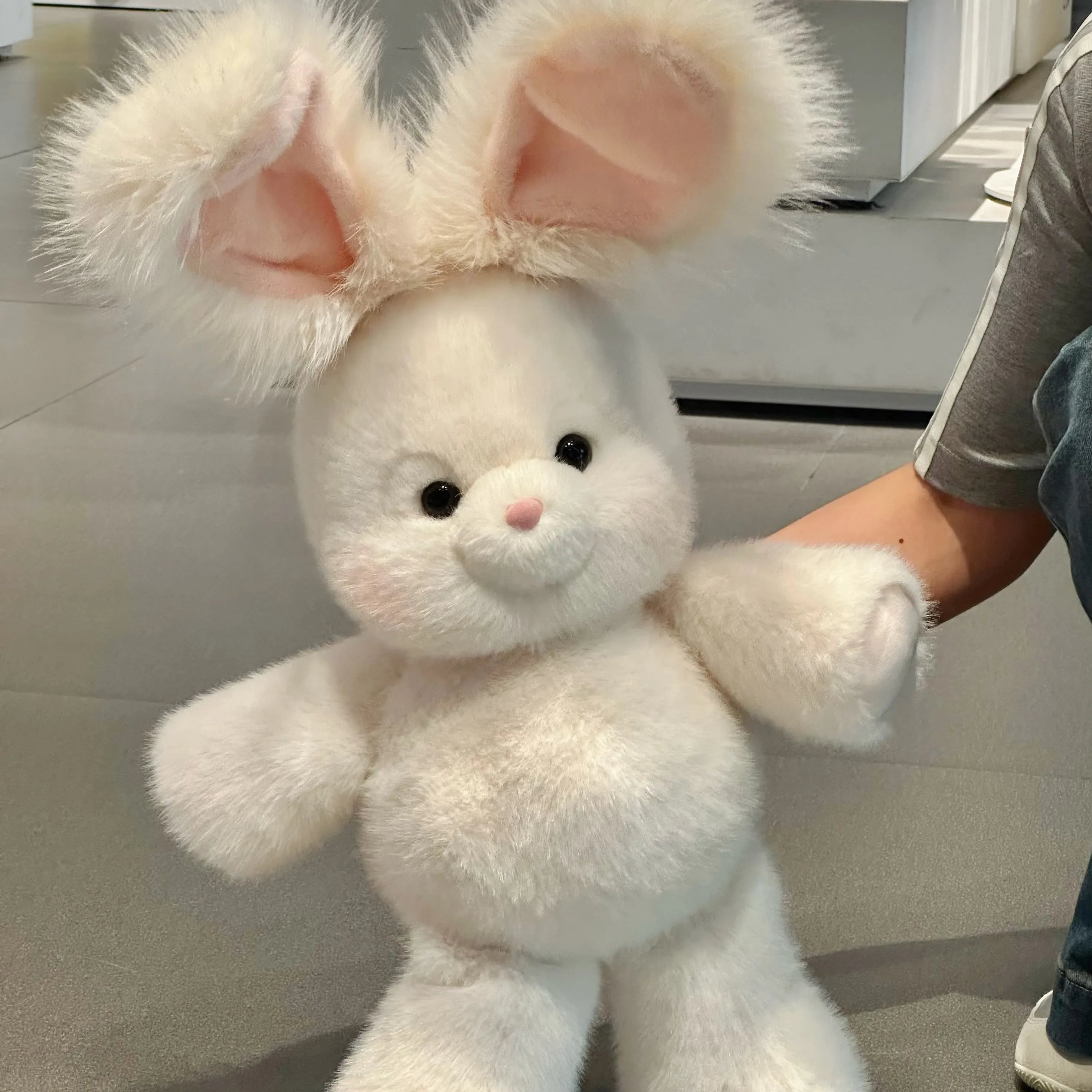 Cute Angora Rabbit Stuffed Animal
