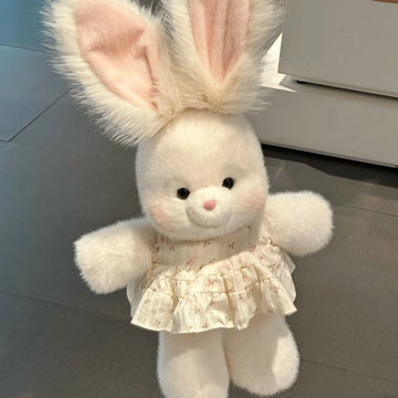 Cute Angora Rabbit Stuffed Animal