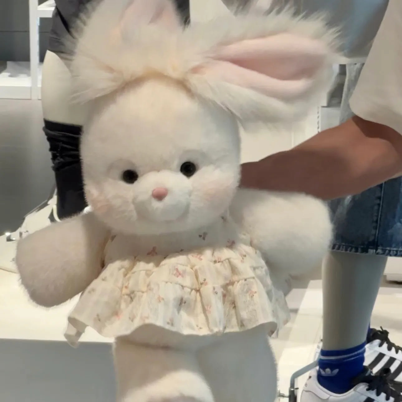 Cute Angora Rabbit Stuffed Animal