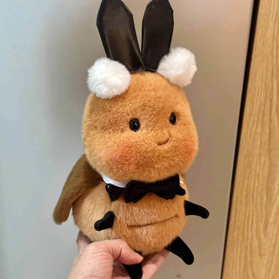 Cute-Double-Ponytail-Cockroach-Stuffed-Animal-10 - Cubforest