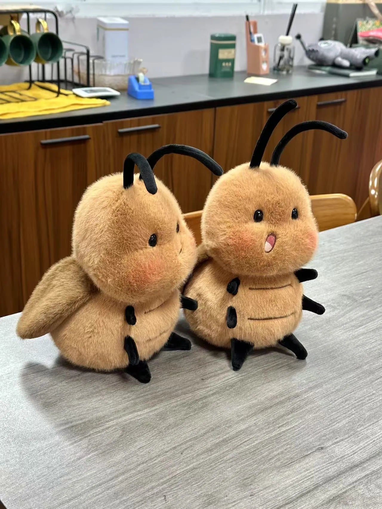Cute-Double-Ponytail-Cockroach-Stuffed-Animal-9 - Cubforest