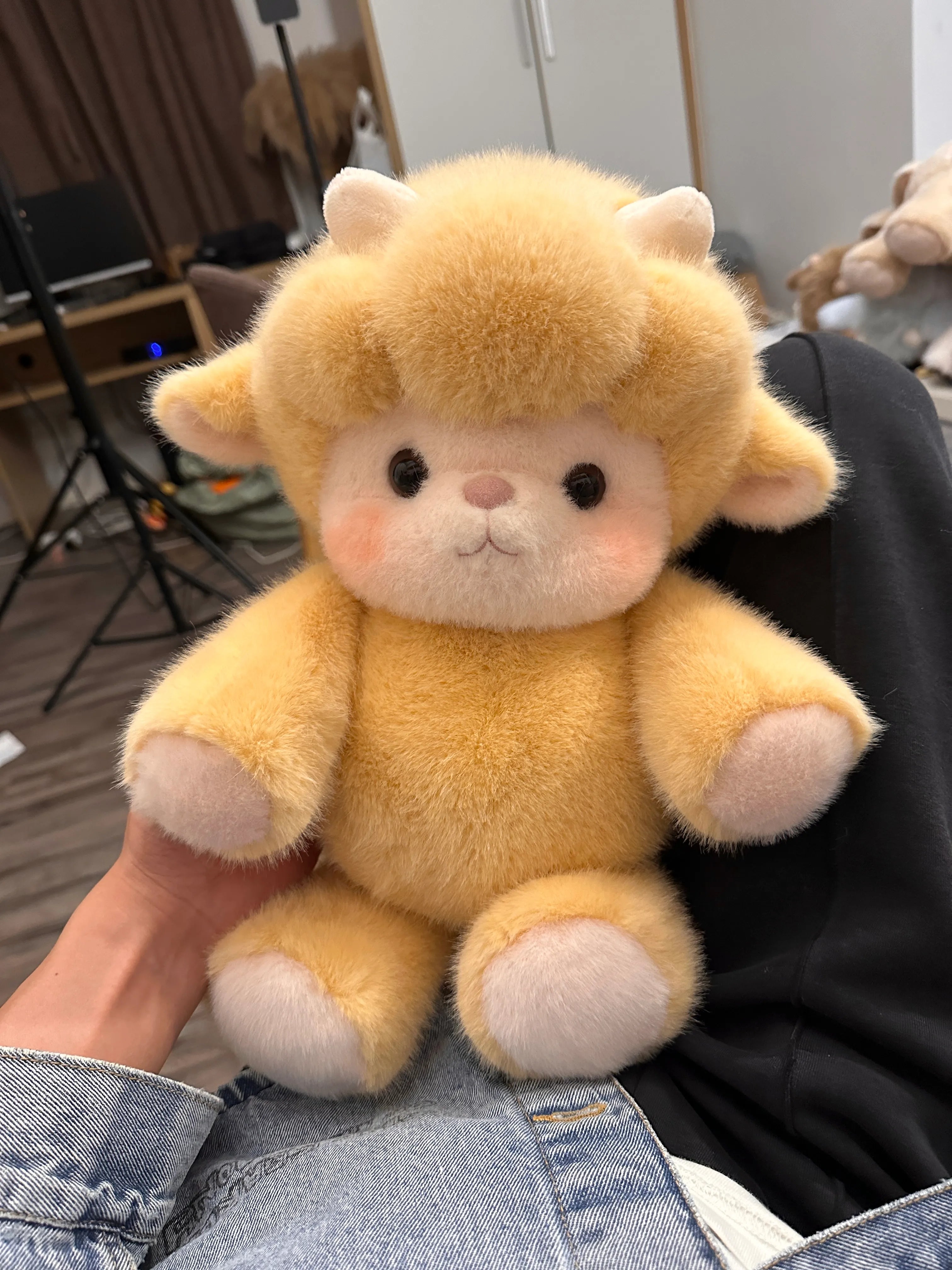 Cute Running Lamb Stuffed Animal