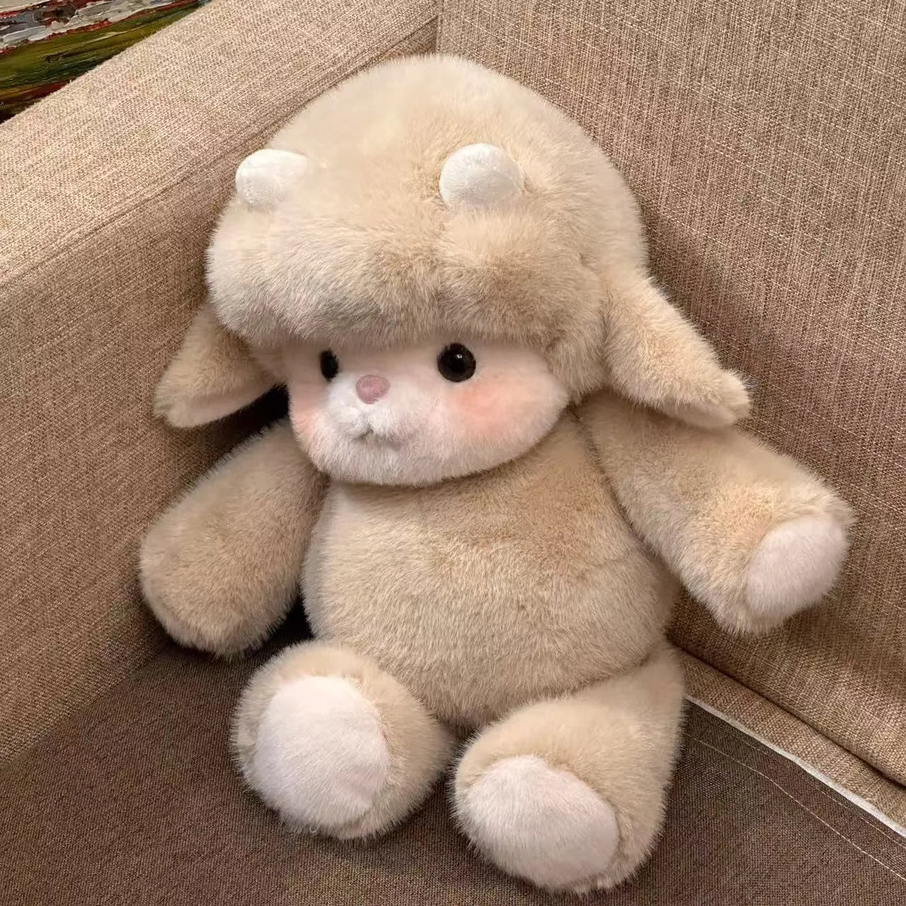 Cute Running Lamb Stuffed Animal