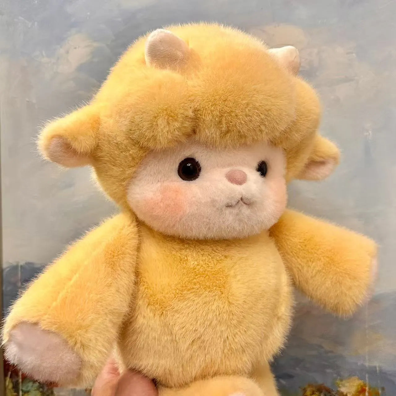 Cute Running Lamb Stuffed Animal