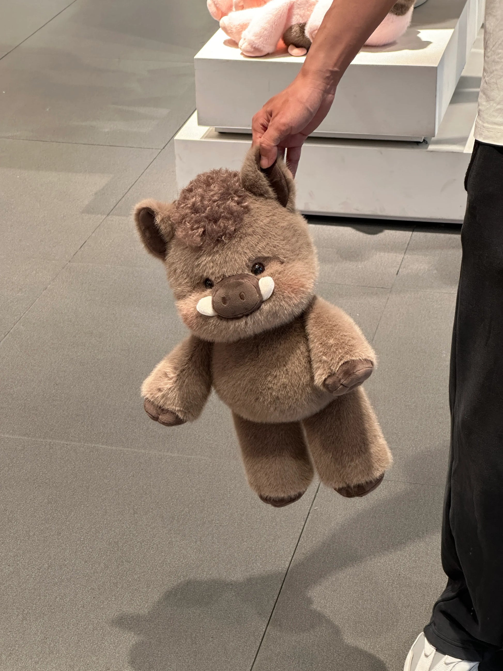 Cute-Running-Wild-Boar-Stuffed-Animal-4 - Cubforest