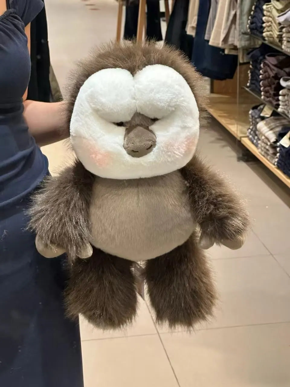 Springaffe Plüschtier