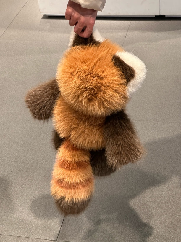 Running Red Panda Stuffed Animal