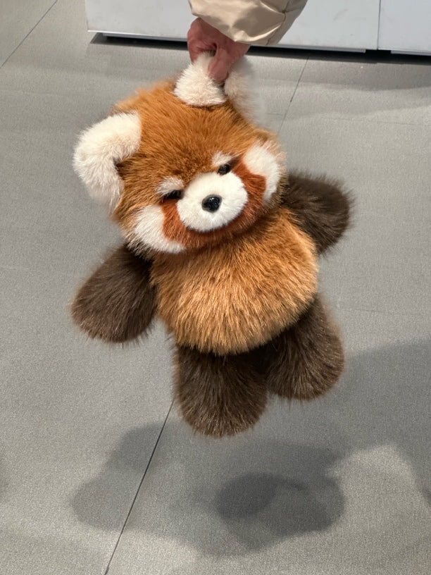 Running Red Panda Stuffed Animal